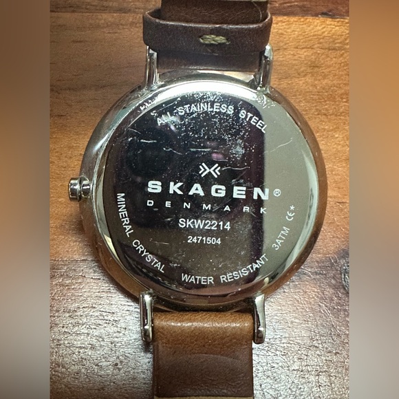 Skagen Ditte Dress Minimalist White Dial Watch main image 6